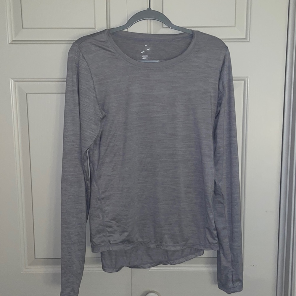 Grey sports longsleeve